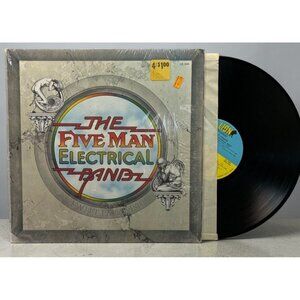 The Five Man Electrical Band Sweet Paradise LP Vinyl 1970s Rock Lion in Shrink